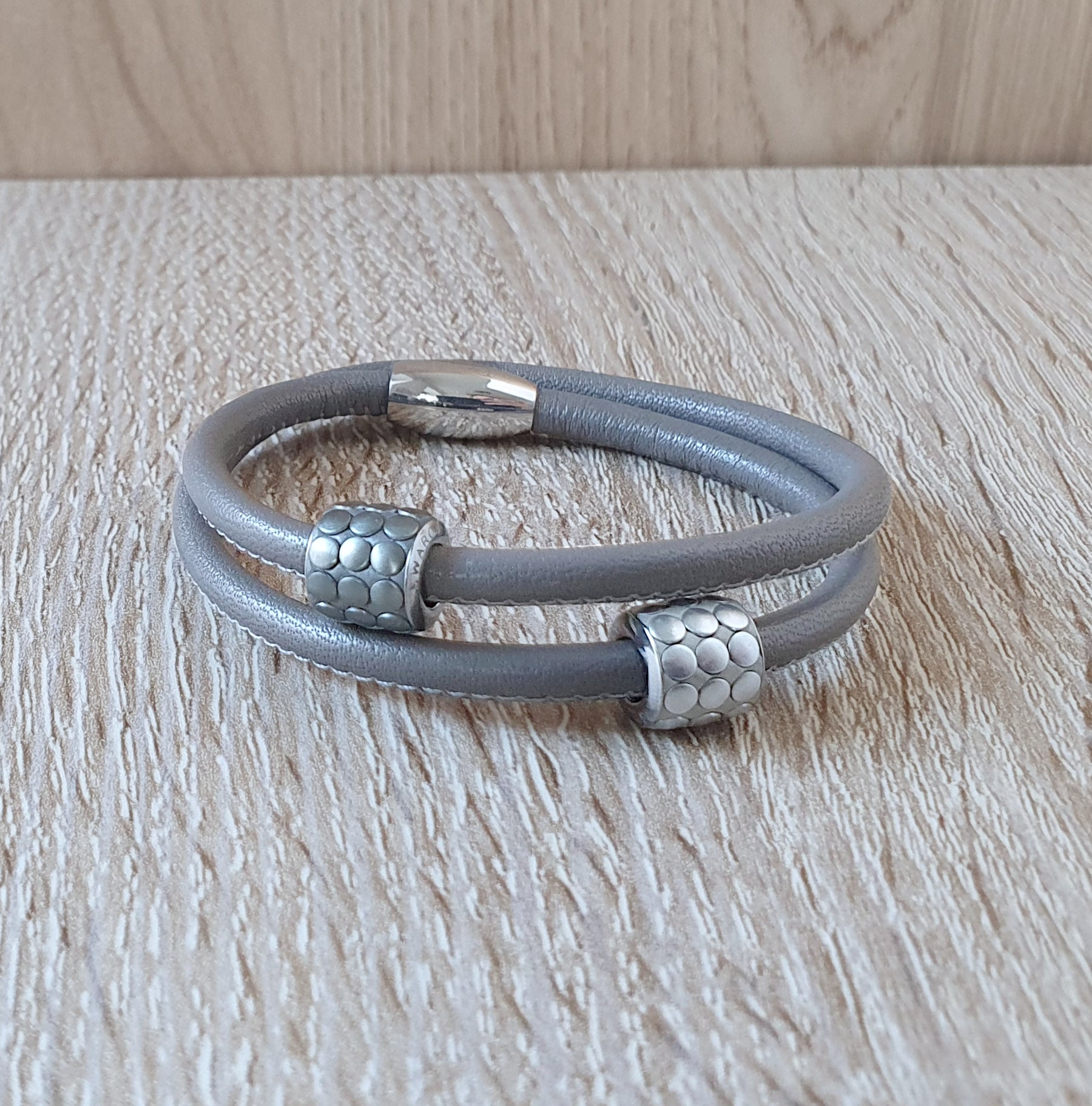 Buy Genuine Braided Leather Bracelet With Stainless Steel, Large Wrist  Bracelet, Plus Size Leather Bracelet, Big Man Gifts for Dad,xl Gifts Men  Online in India - Etsy