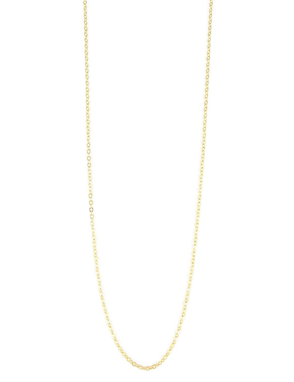 Goldplated silver anchor chain necklace - Dige Designs