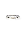 Dige Designs silver marquise-shaped crystal ring