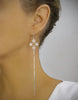 Dige Designs long silver filigree earrings
