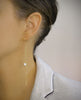 Dige Designs long rose freshwater pearl earrings